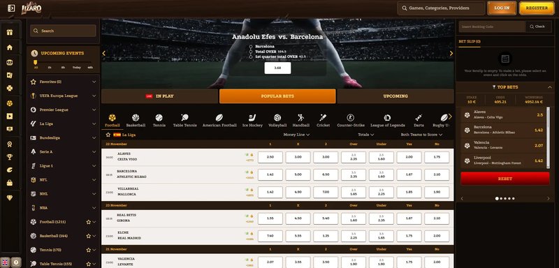 Lizaro casino app à France